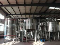 4000L Варочный порядок цех отделение для приготовления сусла