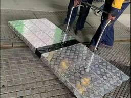 Aluminum Lightweight Foldable Rail Push Trolley