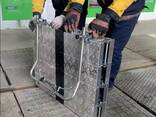 Aluminum Lightweight Foldable Rail Push Trolley - фото 1