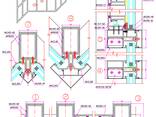 Aluminum profiles for building curtain walls - фото 3