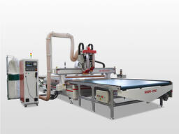 ATC Деревообрабатывающий Фрезерный Станок с Автоматической Загрузки и Разгрузки