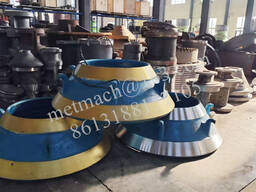 Броня подвижная неподвижаная для конусной дробилки КСД КМД 1200,1750,2200