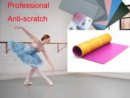 Dance flooring factory Fitness/Yoga/Ballet Dance Room Vinly Sheet Floor Mat PVC Flooring