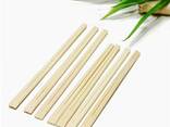 Disposable bamboo chopsticks, Chinese food, Japanese food and other Asian food use, takeaw - фото 1