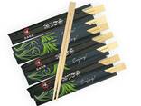 Disposable bamboo chopsticks, Chinese food, Japanese food and other Asian food use, takeaw - фото 2