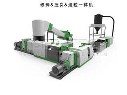 Двухкаскадный гранулятор переработка пвд стрейч EPS