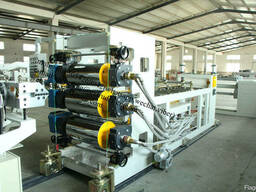 Экструзионное оборудование для многослойныхлистов из ПЭТ.