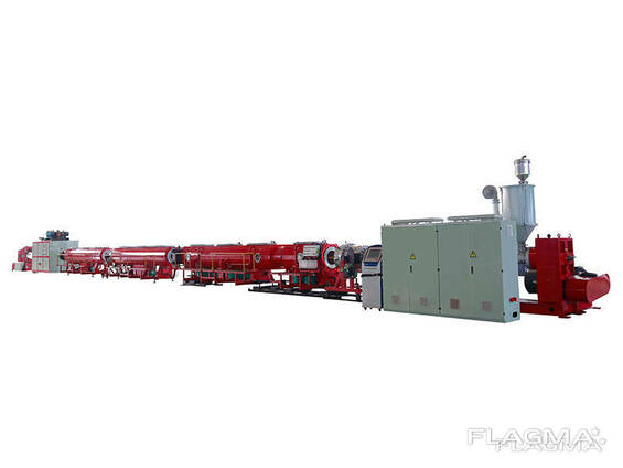 Экструзионная линия для производства пластиковых труб