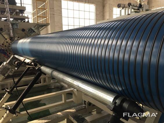Экструзионная линия по производству спиральновитых труб