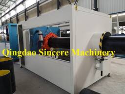 Экструзионная линия по производству трехслойной трубы из ПЭ/ПНД/ПП/ППР диа 400 630 800мм