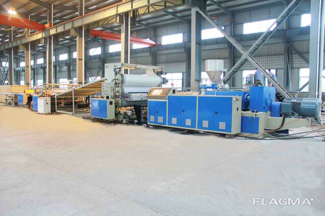 Экструзионные линии по производству свободновспененных листов из ПВХ