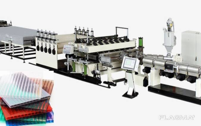 Экструзионные линии по производству сотовых листов из ПК/ПП/ПЭ