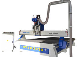 Фрезерный станок с пневматической сменой шпиндели