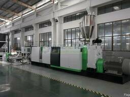 Гранулятор одношнековый рециклинг ПНД ПП флейкс дроблёнки