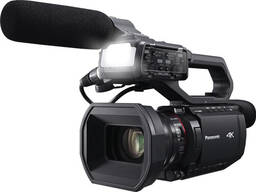 松下HC-X2100 UHD 4K专业摄像机，配备3G-SDI/HDMI接口及24倍变焦功能