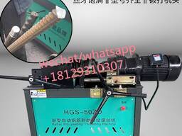 Китай резьбонакатная машина для арматуры лучшая цена быстрая доставка купить HGS-50