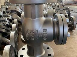 Клапан обратный поворотный фланцевый нержавеющий 316Ti Ру16 Ду100(Китай)