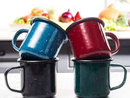 “花岗岩”系列搪瓷钢杯