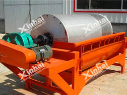 Магнитный барабанный сепаратор на постоянных магнитах