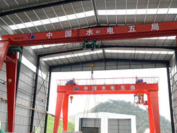 MHE type double electric hoist gantry crane