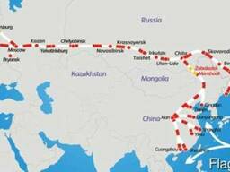 Мультимодальные перевозки Китай-Kurgan-Tube