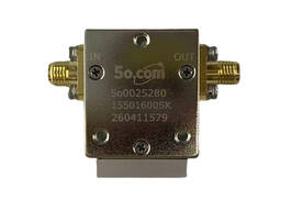 Passive Device L Band 1550 to 1600MHz RF Coaxial Isolator