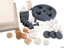 Пенокерамическая фильтрующая пластина