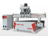 Пневматический ATC фрезерный станок с чпу четыре головы для деревообработки - фото 2