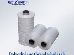 Polyethylene thread for the production of bags in bulk