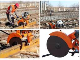 Portable Rail cutting machine Petrol Engine Railway cut equipment for rail maintenance