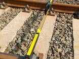 Rail measurement ruler for railway track gauge measuring - фото 2