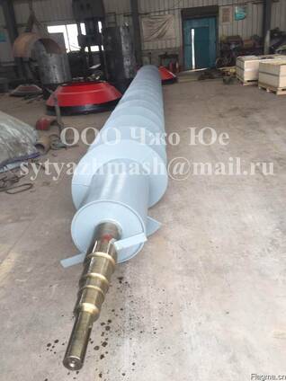 Шнек, К209-216СБ, 2660кг, сталь 35л, из цельной трубы