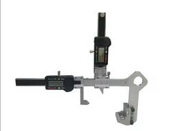 Sliding Digital Rail Head Wear Measuring Gauge for Railhead Wear and Side Cut Measuring