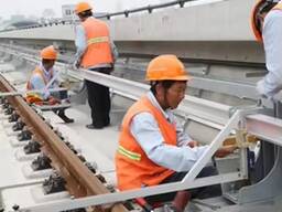 Third rail gauge Contact rail ruler for railway inspection