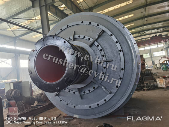 Торцевая крышка 1342.04.201-1СБ , Крышка загрузочная, разгрузочная к шаровой мельницы