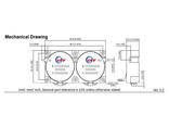 VHF UHF Band 200 to3600MHz RF Dual Junction Drop in Isolator high isolation TAB - photo 4