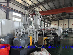 Высокоскорстное экструзионное оборудование по производству двухстенных гофрированных труб