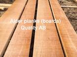 We sell sawn timber, edged planks Aspen, Alder
