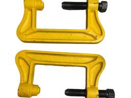Weldable Universal Railroad Rail Clamps for Railway Maintenance