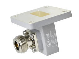 X Ku Band 8.2 to 12.5GHz WR90 RF Waveguide to Coaxial Adapters