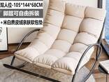 家用懒人新款沙发成人摇摇椅躺椅休闲客厅阳台单人沙发 - фото 8